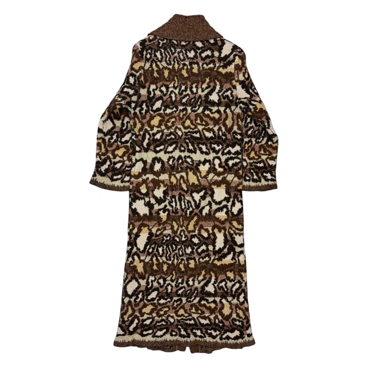 KENZO Leopard Print Cardigan 상세 이미지 1