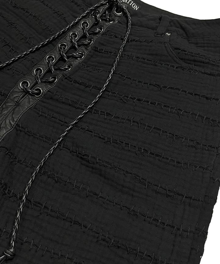 CRUST BAGGY SHORTS_BK 상세 이미지 3