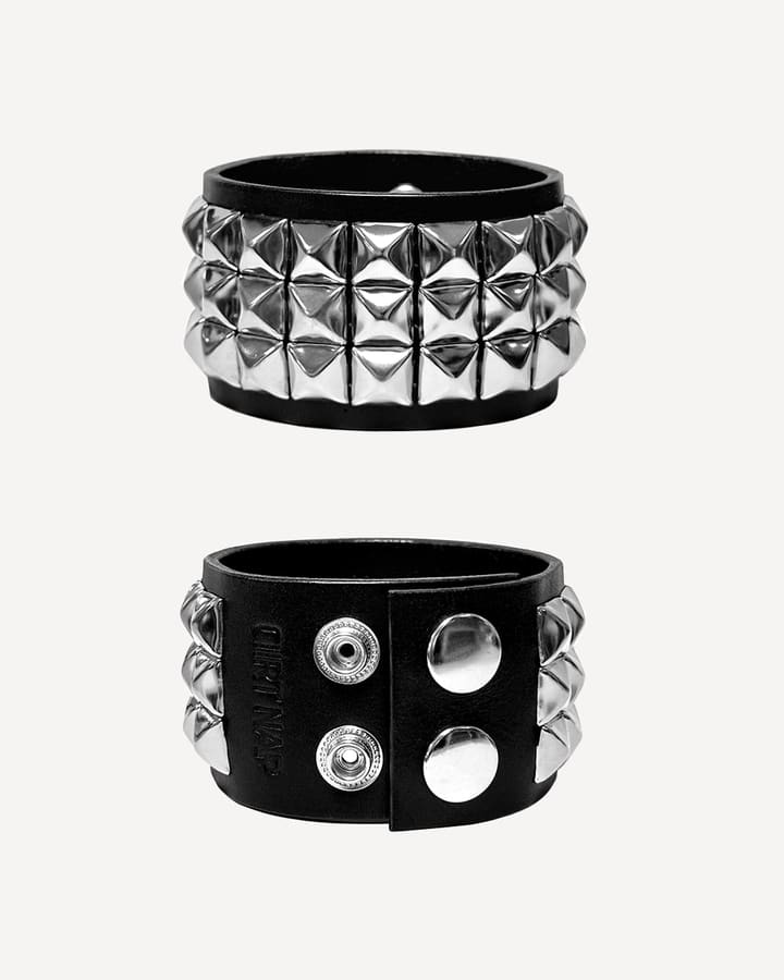 Square Stud Leather Bracelet 상세 이미지 1
