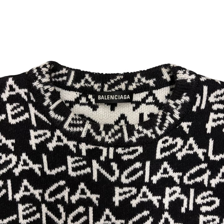 BALENCIAGA Logo Sweater 상세 이미지 2