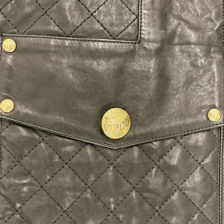 BALMAIN Quilted Leather Vest 상세 이미지 2