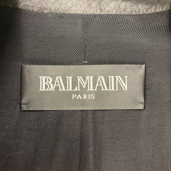 BALMAIN Quilted Leather Vest 상세 이미지 3