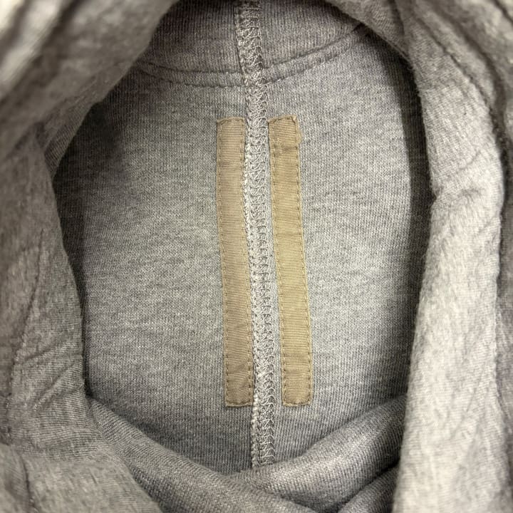 RICK OWENS REVERSE Hooded Sweatshirt 상세 이미지 2