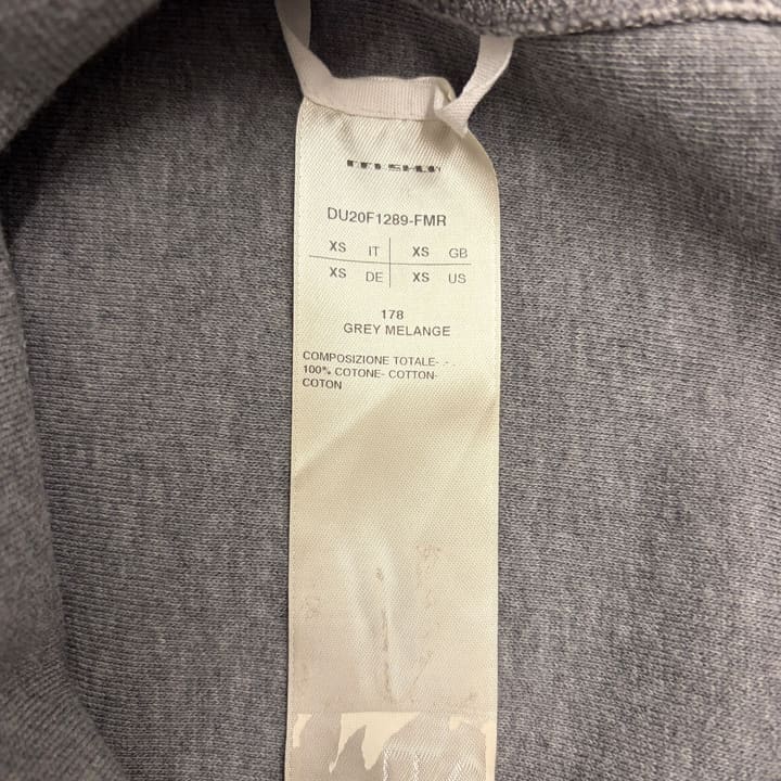 RICK OWENS REVERSE Hooded Sweatshirt 상세 이미지 4