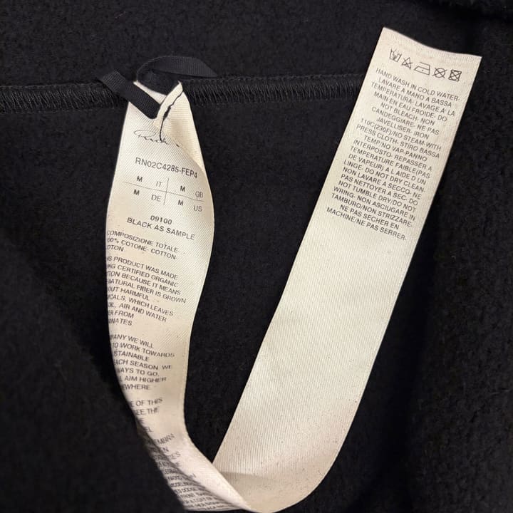 RICK OWENS Graphic Hoodie 상세 이미지 5