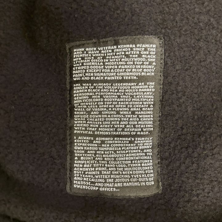 RICK OWENS Graphic Hoodie 상세 이미지 3
