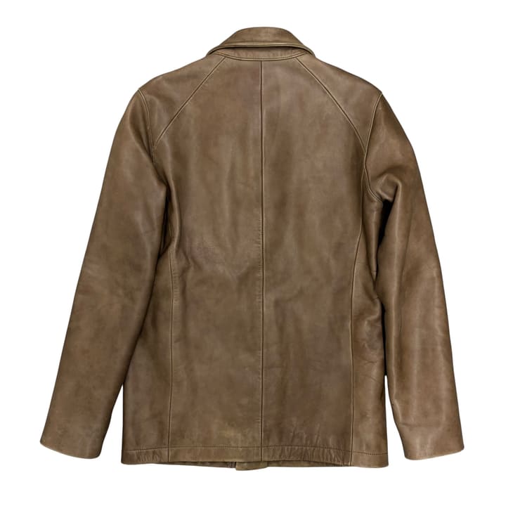 RIP VAN WINKLE Men's Leather Jacket 상세 이미지 1