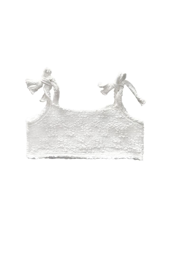 LACE LAYERED BUSTIER_WHITE 상세 이미지 1
