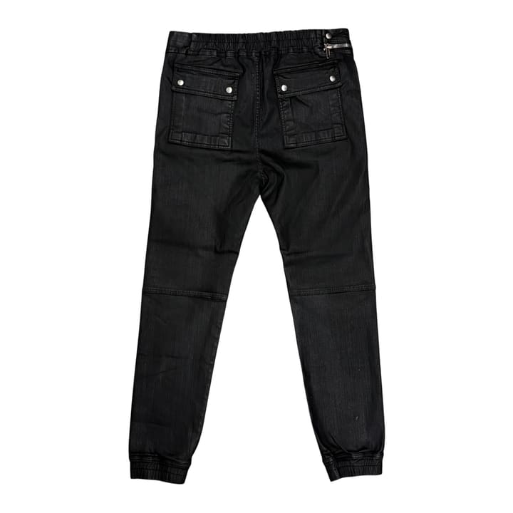 RICK OWENS Waxed Biker Pants 상세 이미지 1