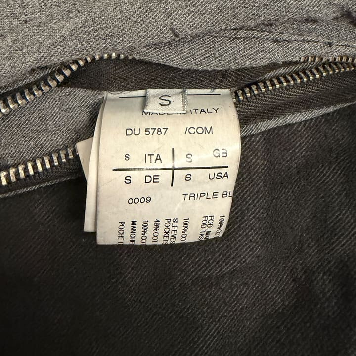 RICK OWENS Side Button Jacket 상세 이미지 4