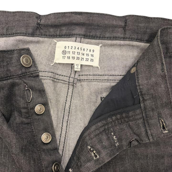MARGIELA Men's Slim Fit Jeans 상세 이미지 4
