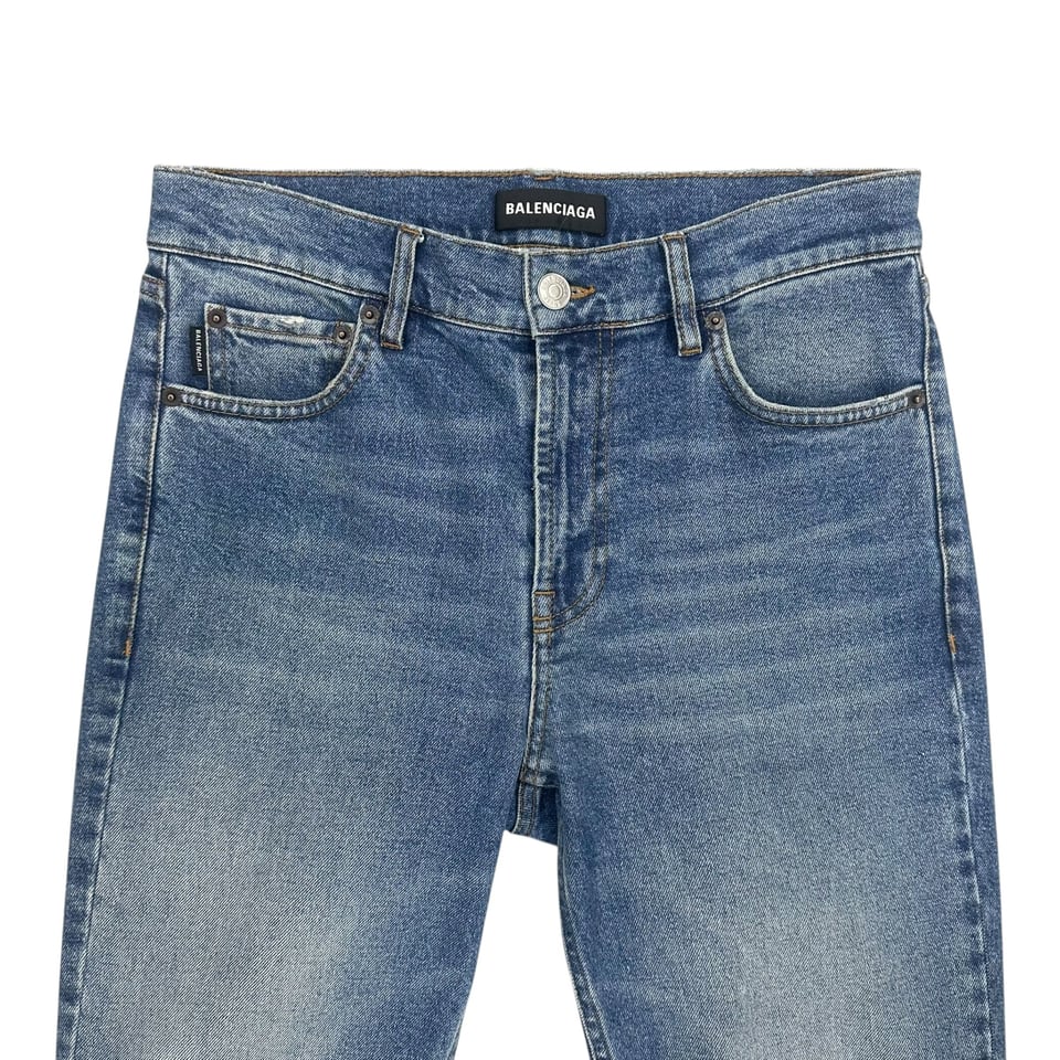 BALENCIAGA Classic Straight Leg Jeans
