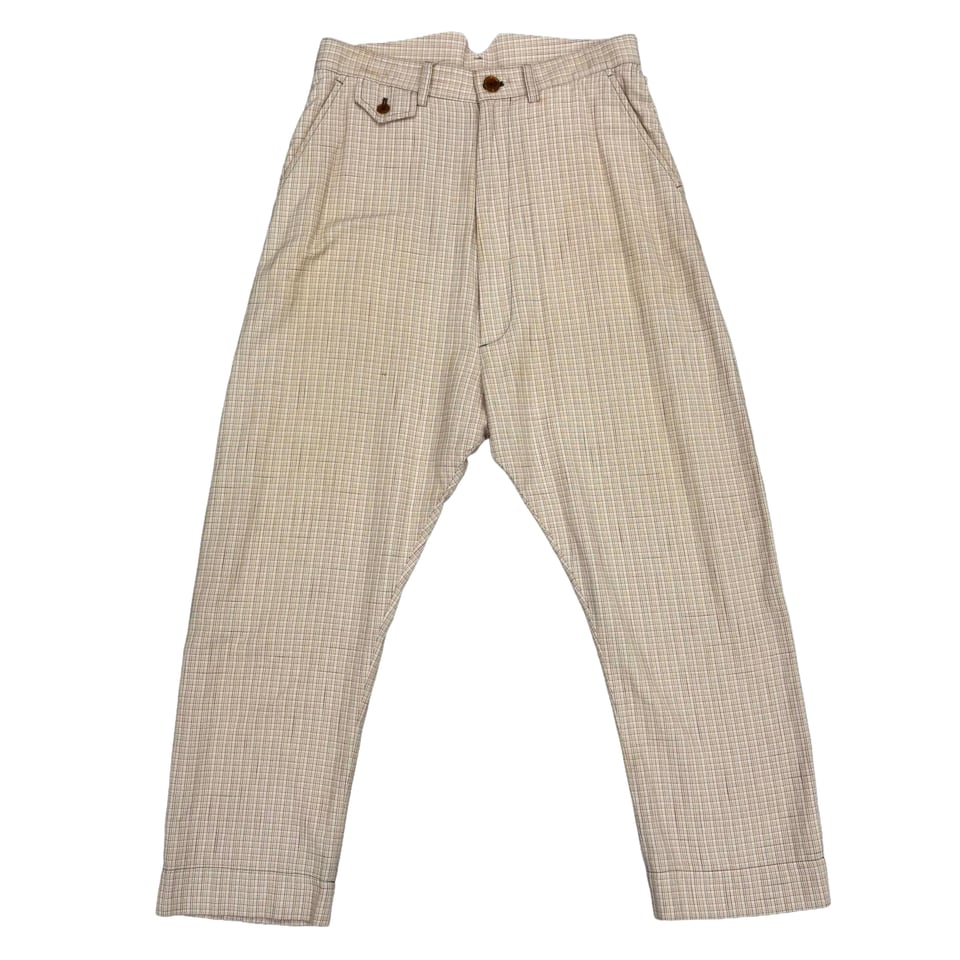 Vivienne Westwood Check Pattern Pants