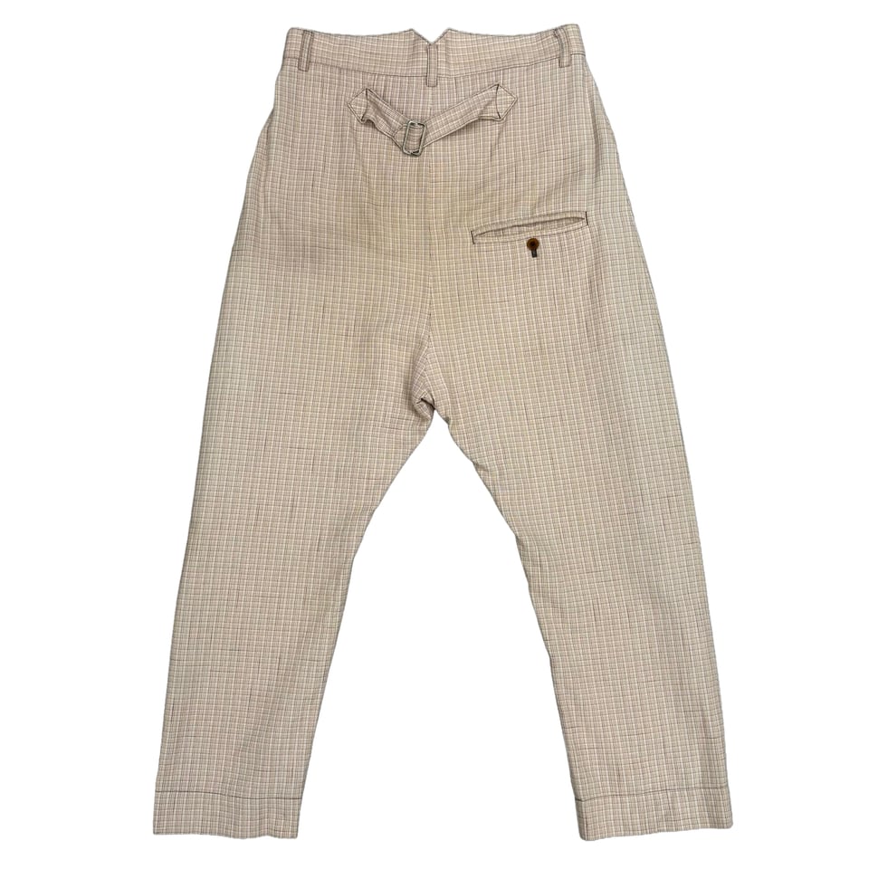 Vivienne Westwood Check Pattern Pants