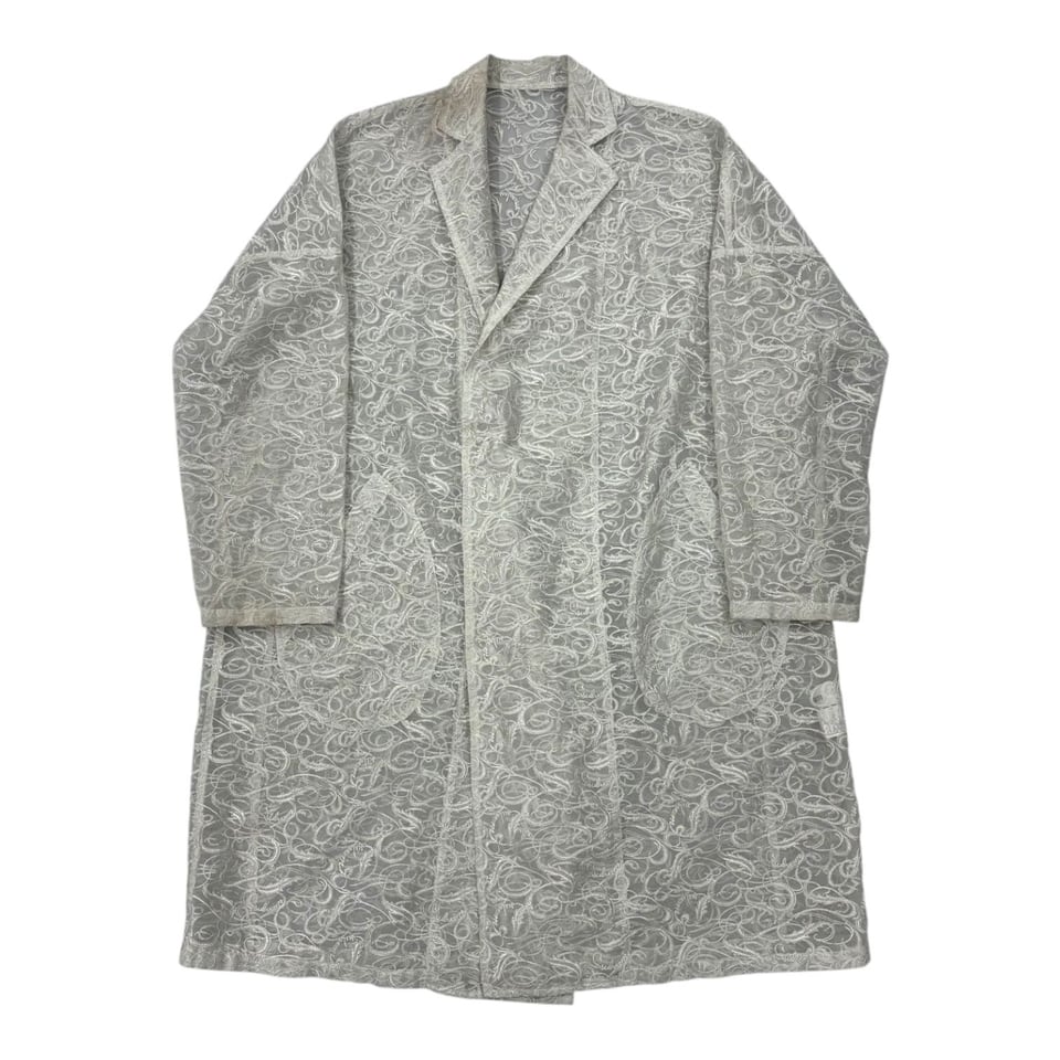 Sulvam Patterned Long Coat