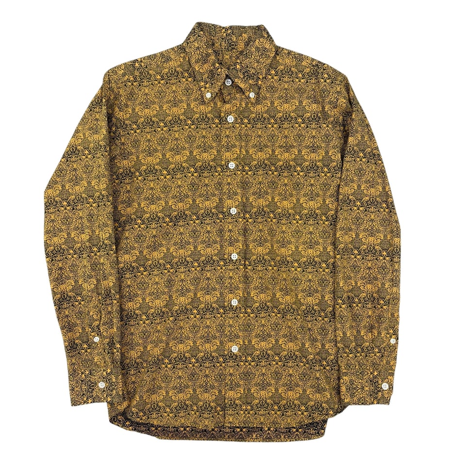 SOPHNET Floral Pattern Long Sleeve Shirt