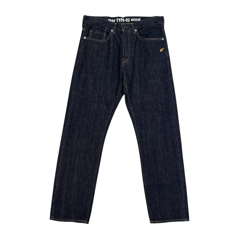 Bape Regular Fit Denim Pants
