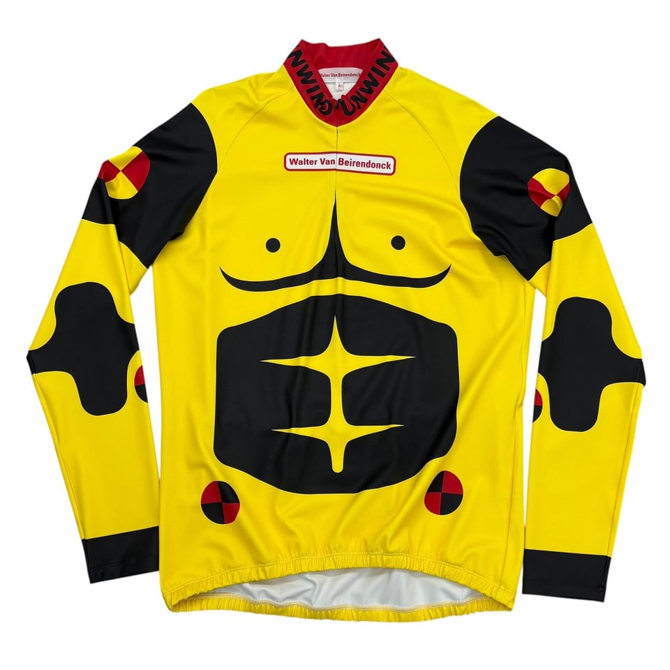 Walter Van Beirendonck Yellow Cycling Jersey