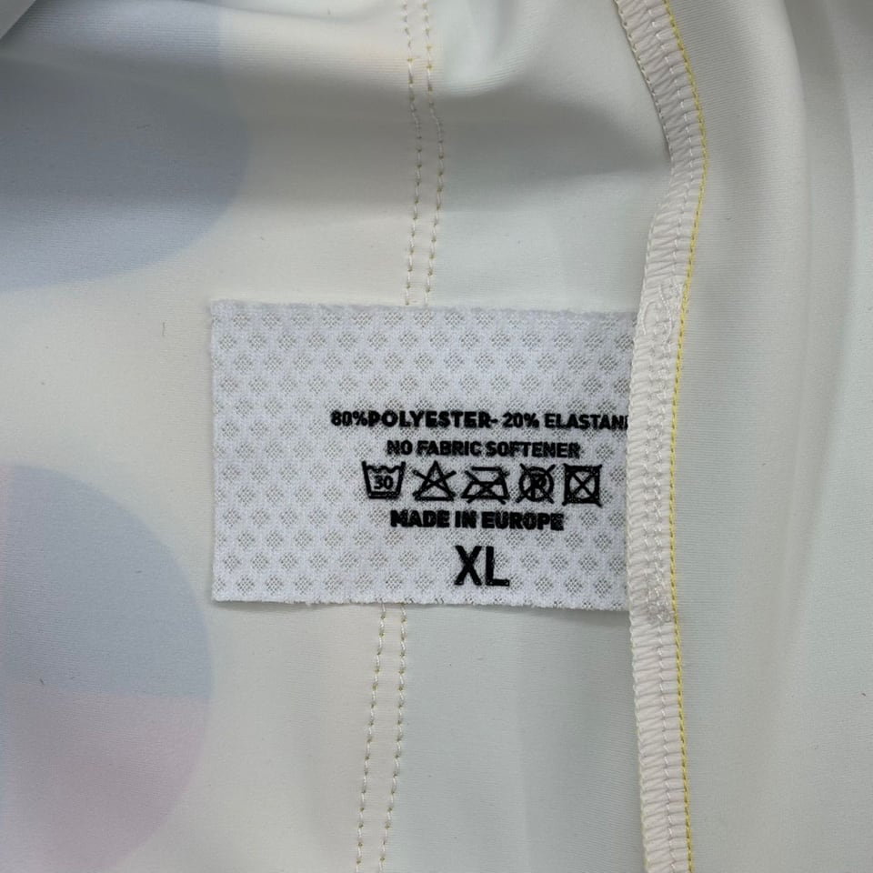 Walter Van Beirendonck Yellow Cycling Jersey