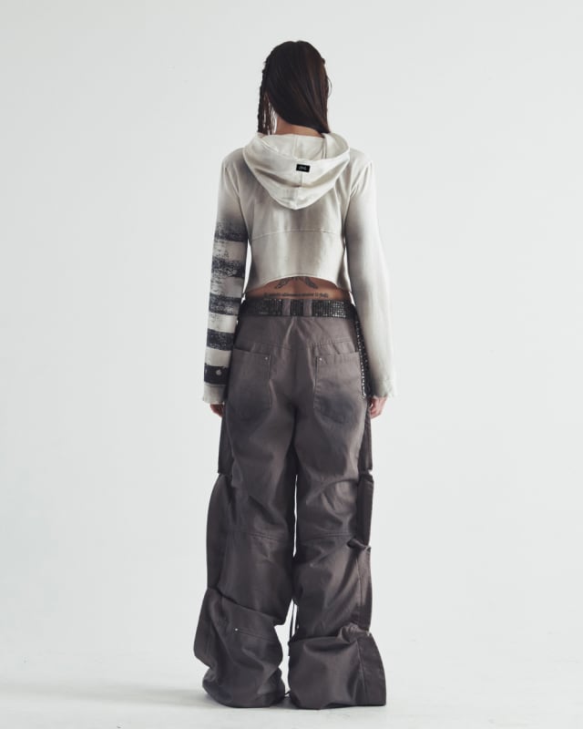 ZIZI SHIRT HOODIE [WHITE]