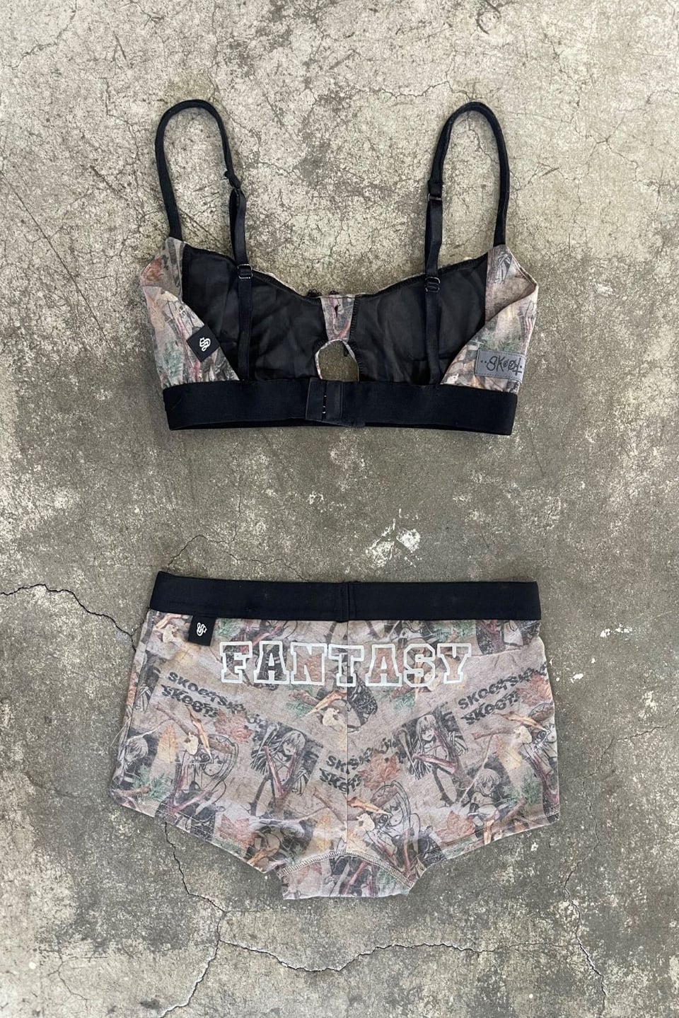 FANTASY PANTY SET CAMO