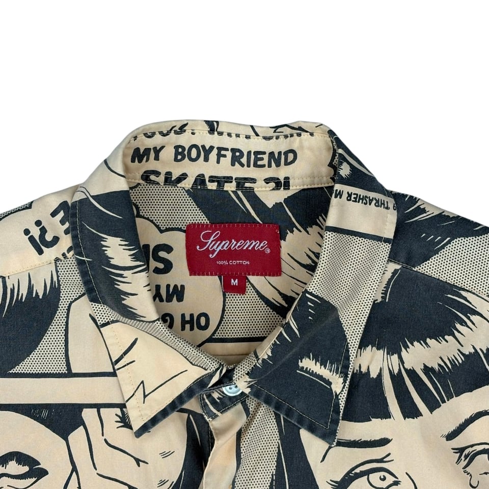 SUPREME Graphic Print Short Sleeve Shirt