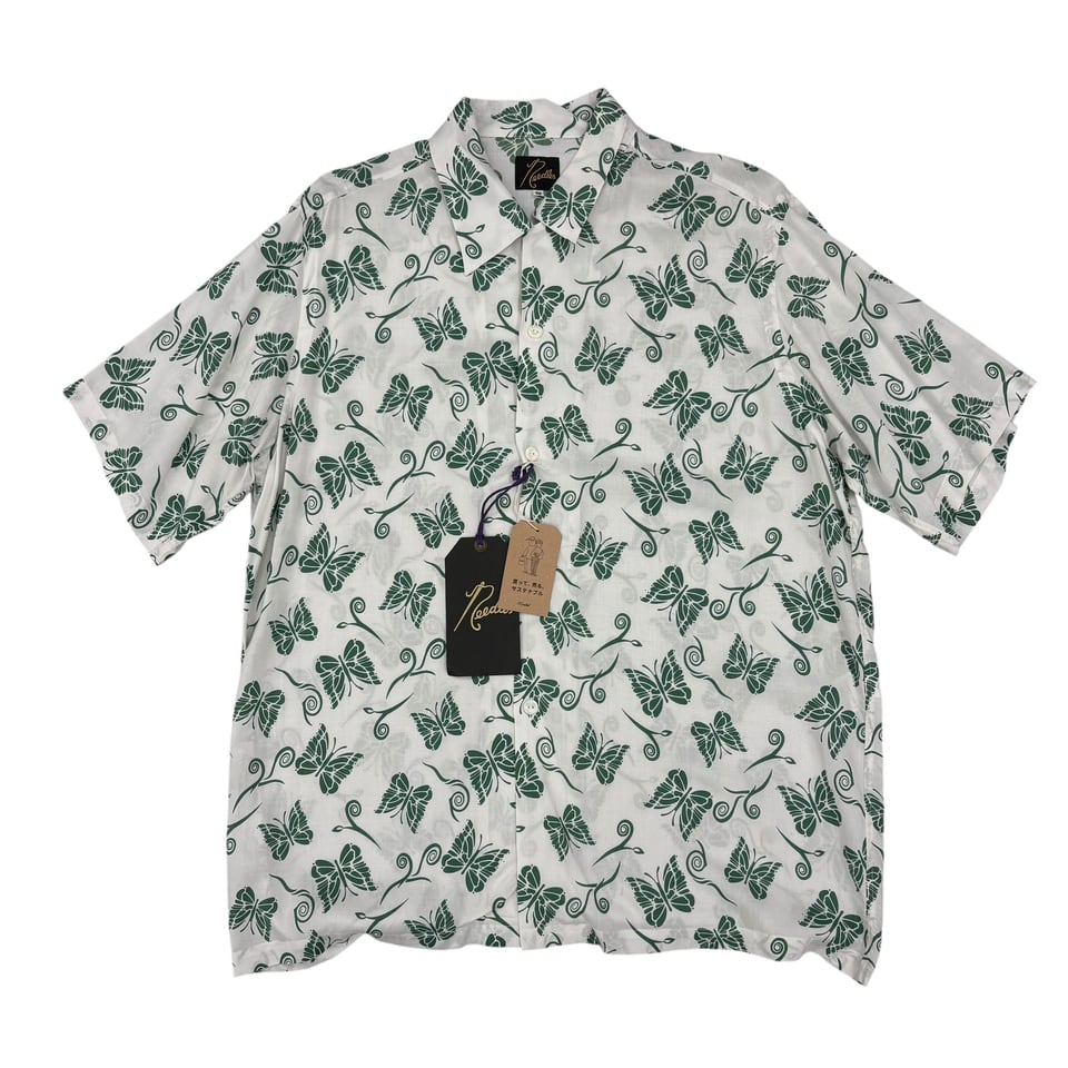 NEEDLES butterfly Short Sleeve Shirt