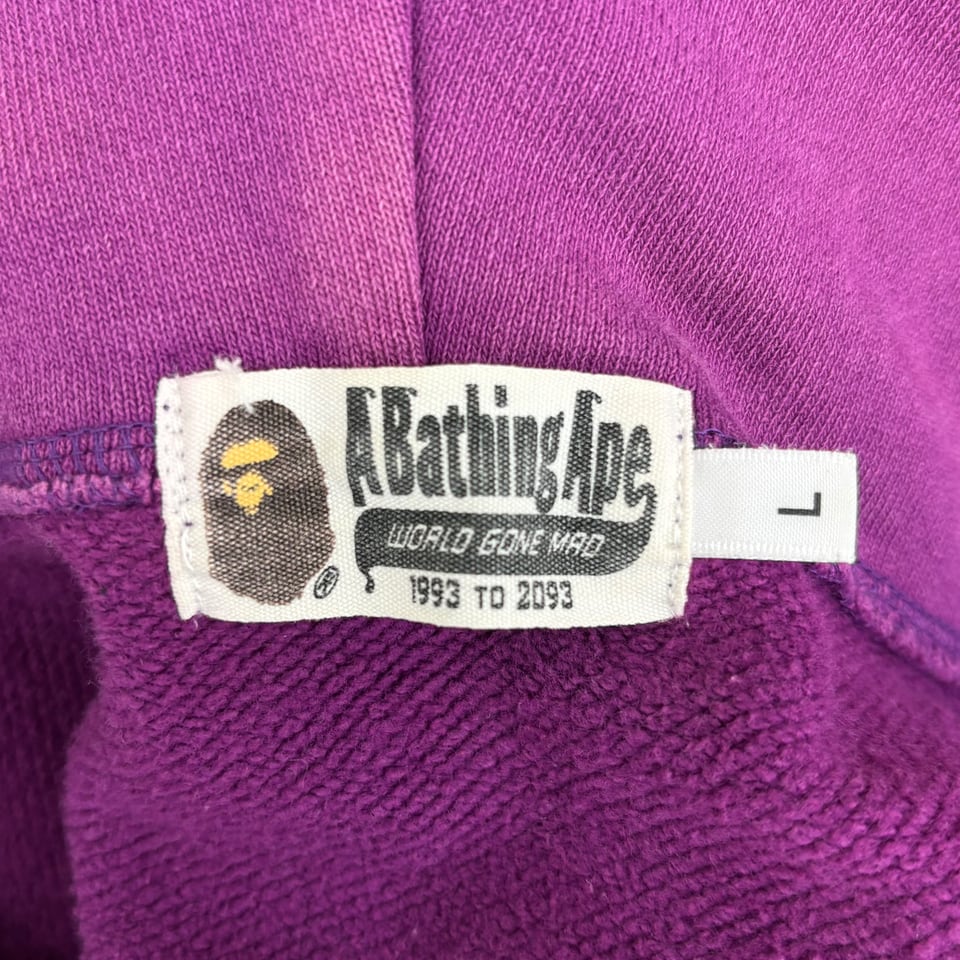 Bape Purple Shark Hoodie
