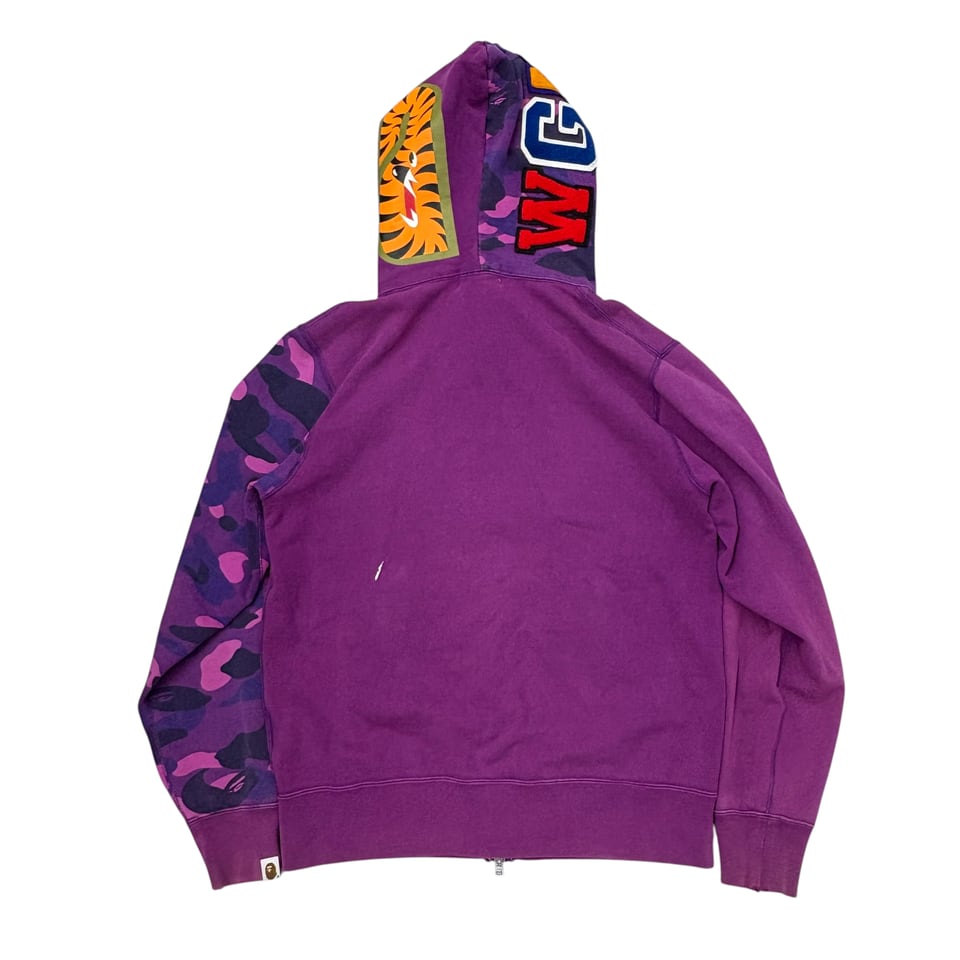 Bape Purple Shark Hoodie