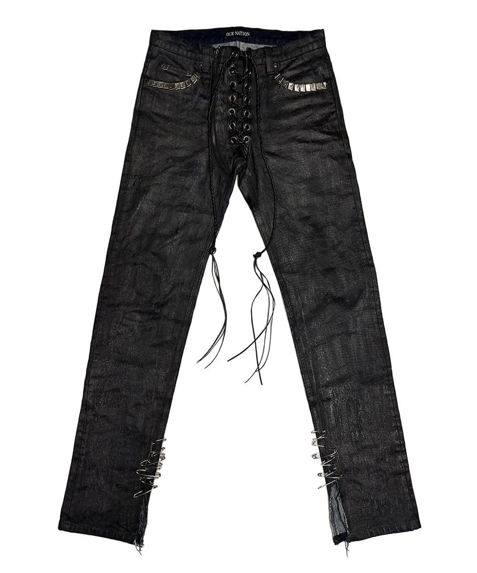 69 COATED JEANS