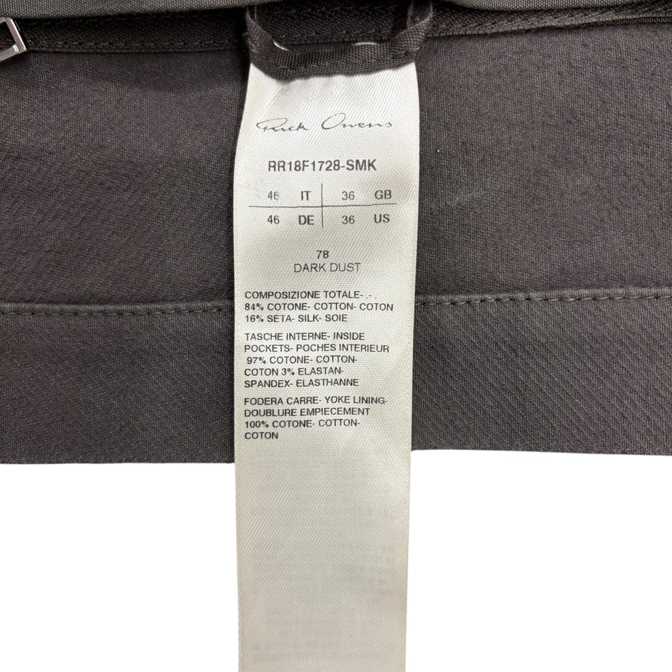 RICK OWENS Overshirt Jacket