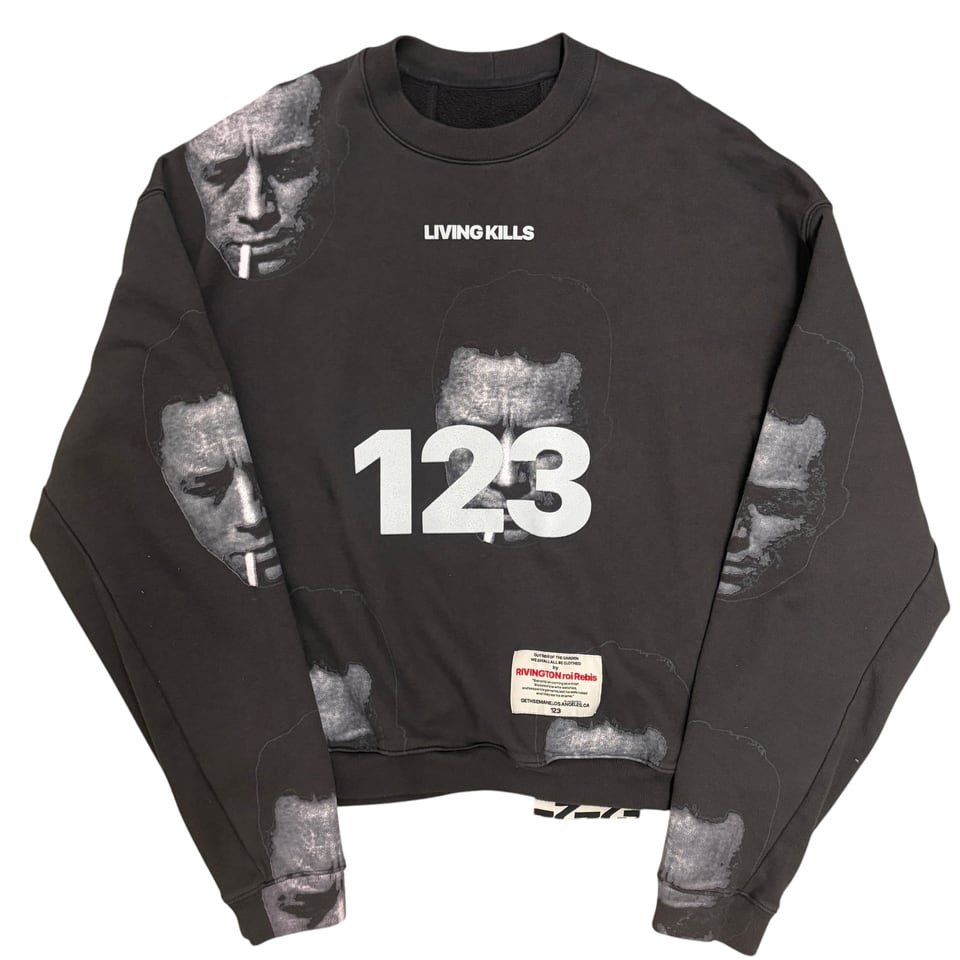 RIVINGTON roi REBELS Living Kills Sweatshirt