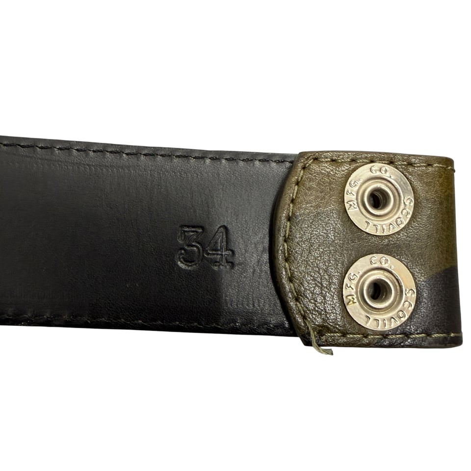 CHROME HEARTS Camo Leather Belt Strap