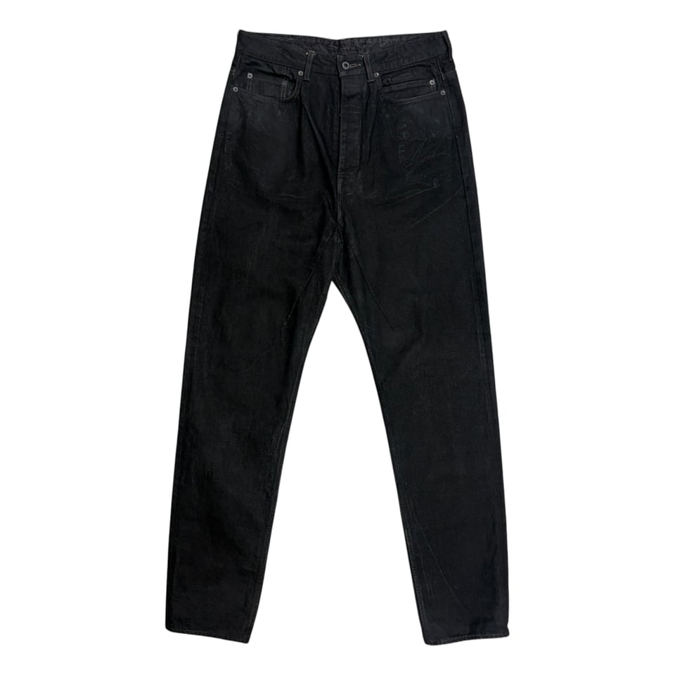 RICK OWENS Black Denim Pants