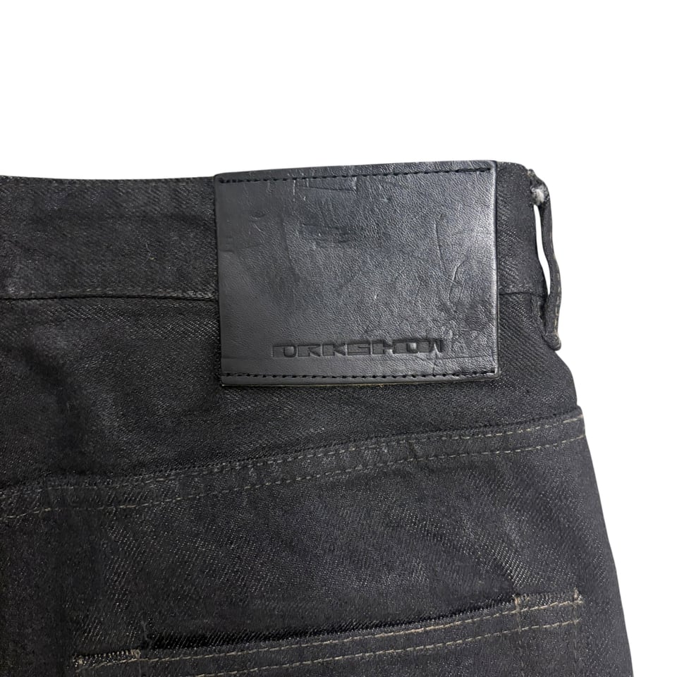 RICK OWENS Black Denim Pants