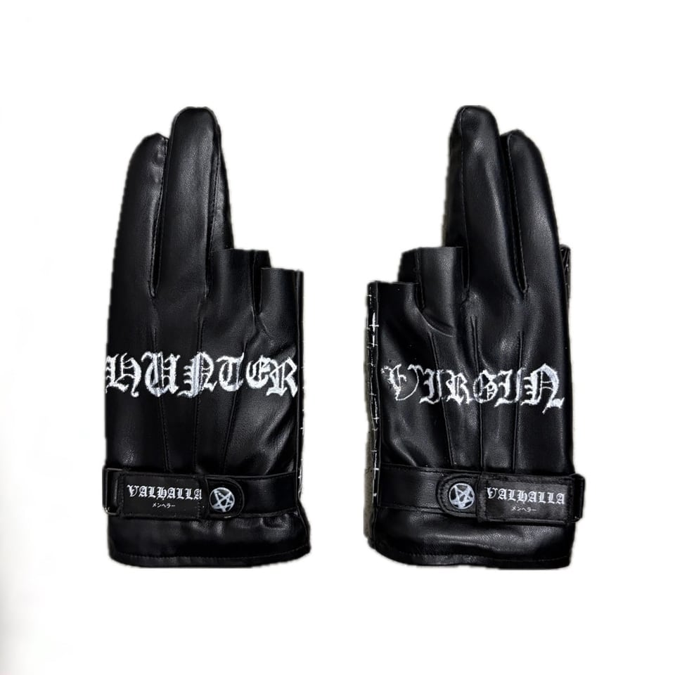1of1 Virgin Hunter Graffi Leather Gloves