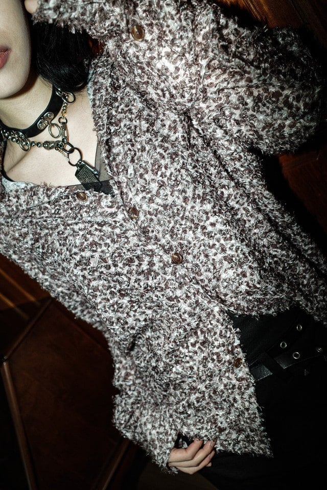 Leopard Hairy Shirt