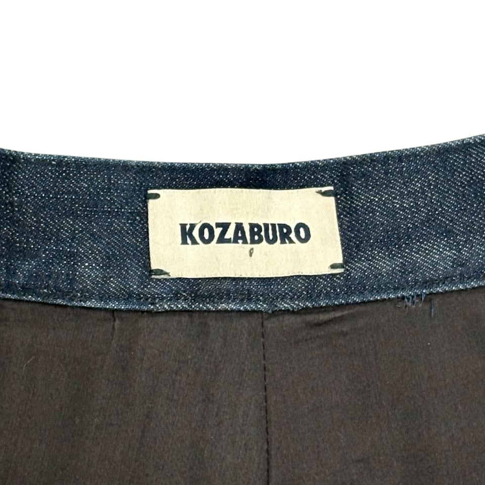 KOZABURO Flared Denim Pants