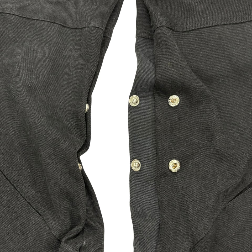 FINE CHAOS Black Zippered Pants