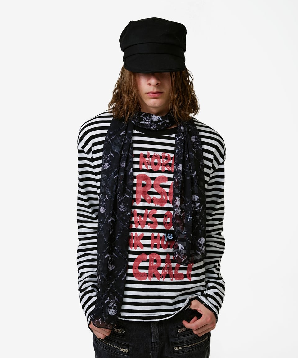 Skull Cross Scarf