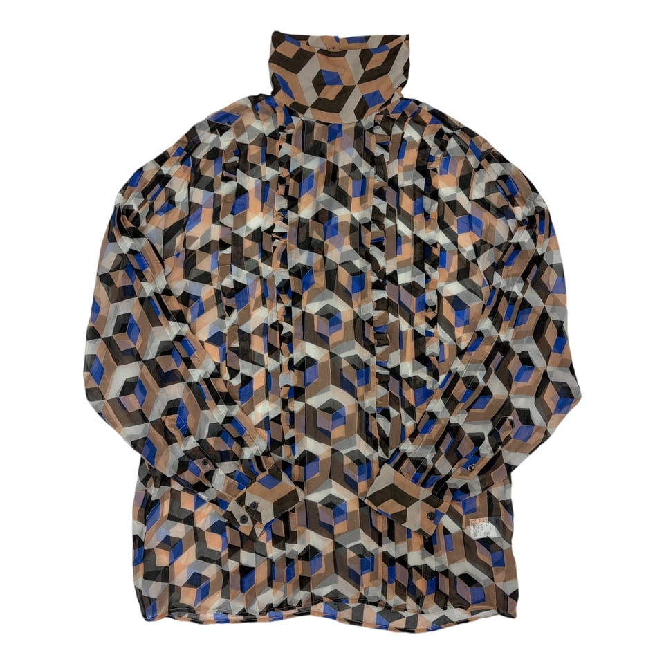 DRIES VAN NOTEN Geometric Pattern Blouse