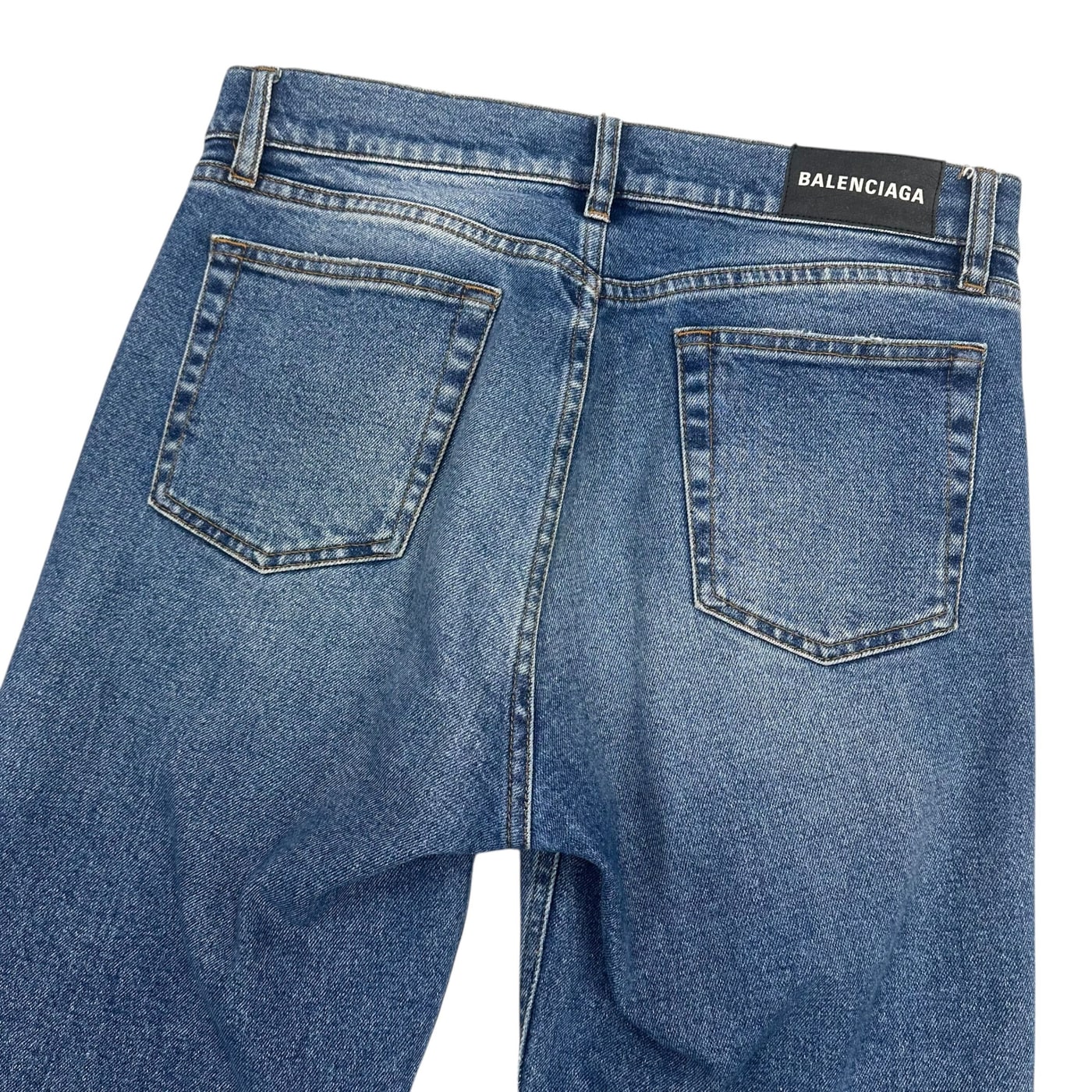 BALENCIAGA Classic Straight Leg Jeans 상세 이미지 5