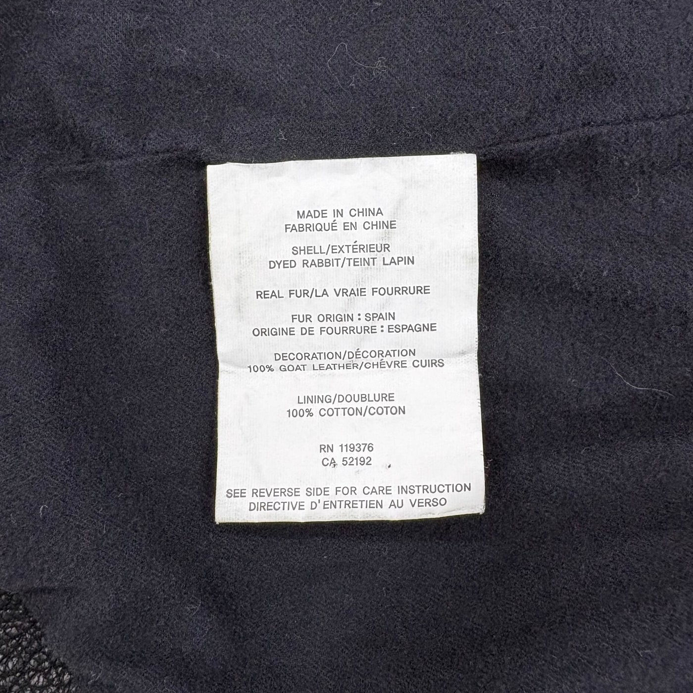 HELMUT LANG goat skin rabbit hair fur hood Vest 상세 이미지 4