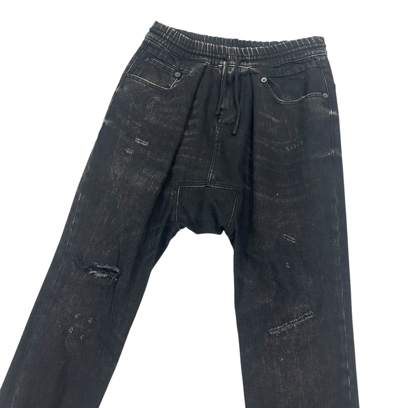 R13 Black Denim Baggy Pants 상세 이미지 2