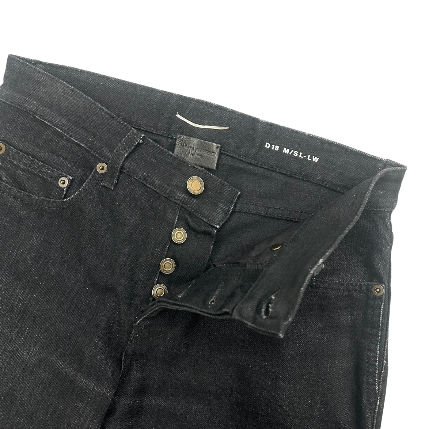 SAINT LAURENT Slim Fit Jeans 상세 이미지 3