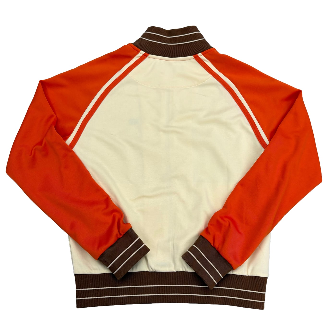Wales Bonner Percussion Logo Embroidered Recycled Jersey Track Jacket Yellow 상세 이미지 1
