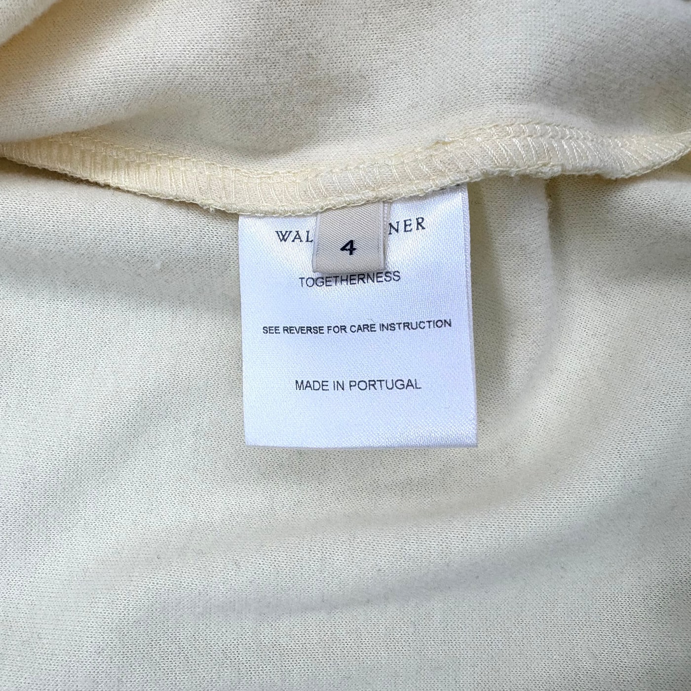 Wales Bonner Percussion Logo Embroidered Recycled Jersey Track Jacket Yellow 상세 이미지 3