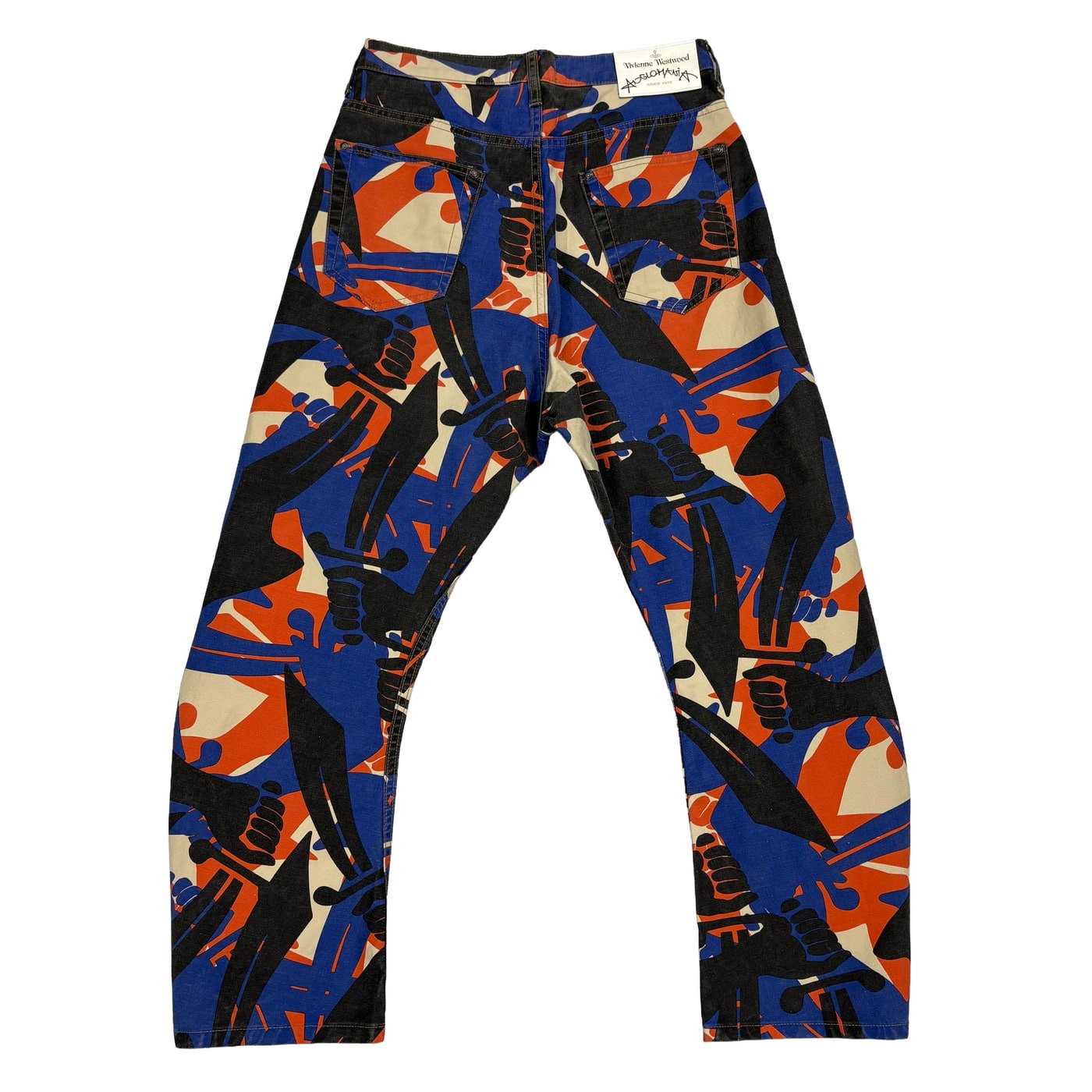 Vivienne Westwood Anglomania Pattern Pants 상세 이미지 1