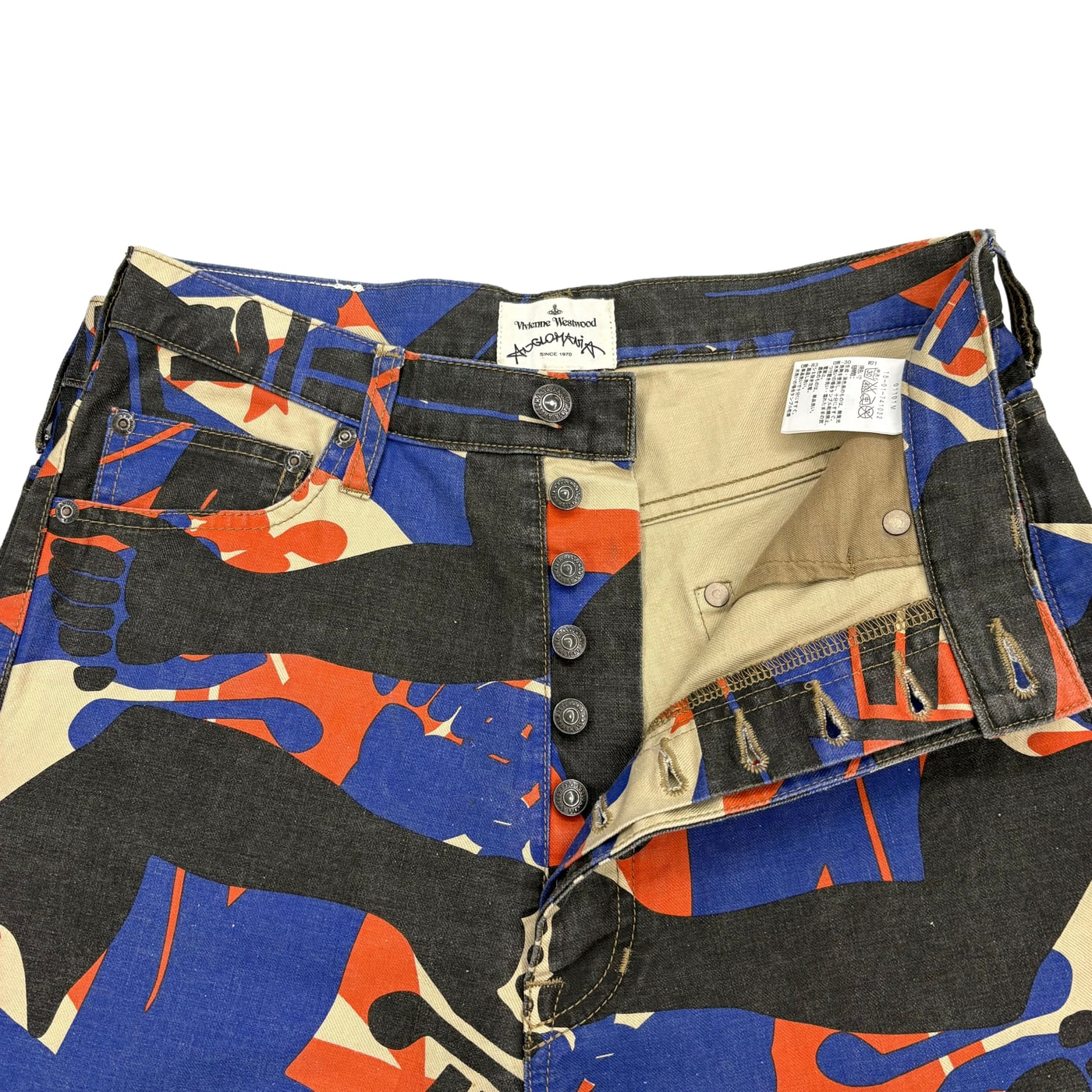 Vivienne Westwood Anglomania Pattern Pants 상세 이미지 2