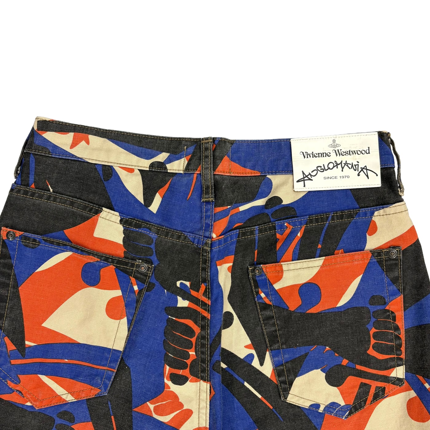 Vivienne Westwood Anglomania Pattern Pants 상세 이미지 3